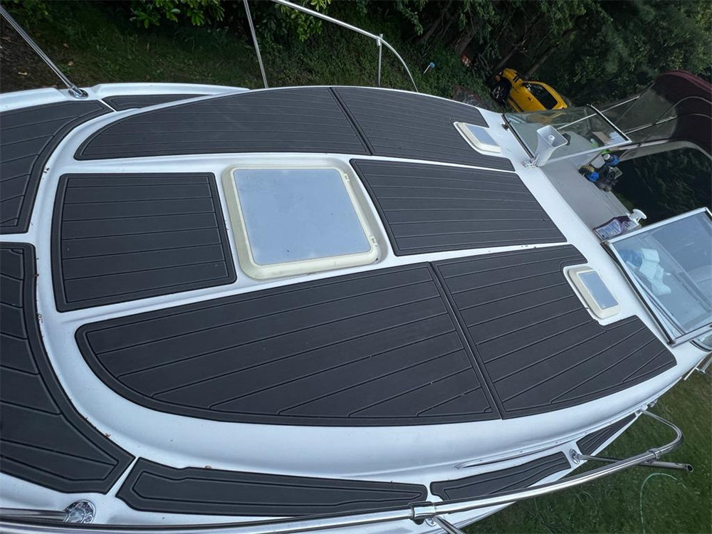 1997 Bayliner 2855 Swim Platform Cockpit Bow Boat EVA Foam Teak Floor Pad Mat SeaDek MarineMat Gatorstep Style Self Adhesive