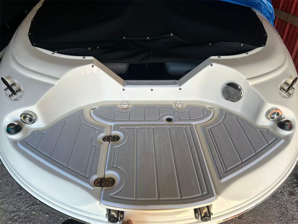 2008 Stingray 220 DR Swim Platform Bow Pad Boat EVA Foam Teak Deck Flooring Mat SeaDek MarineMat Gatorstep Style Self Adhesive