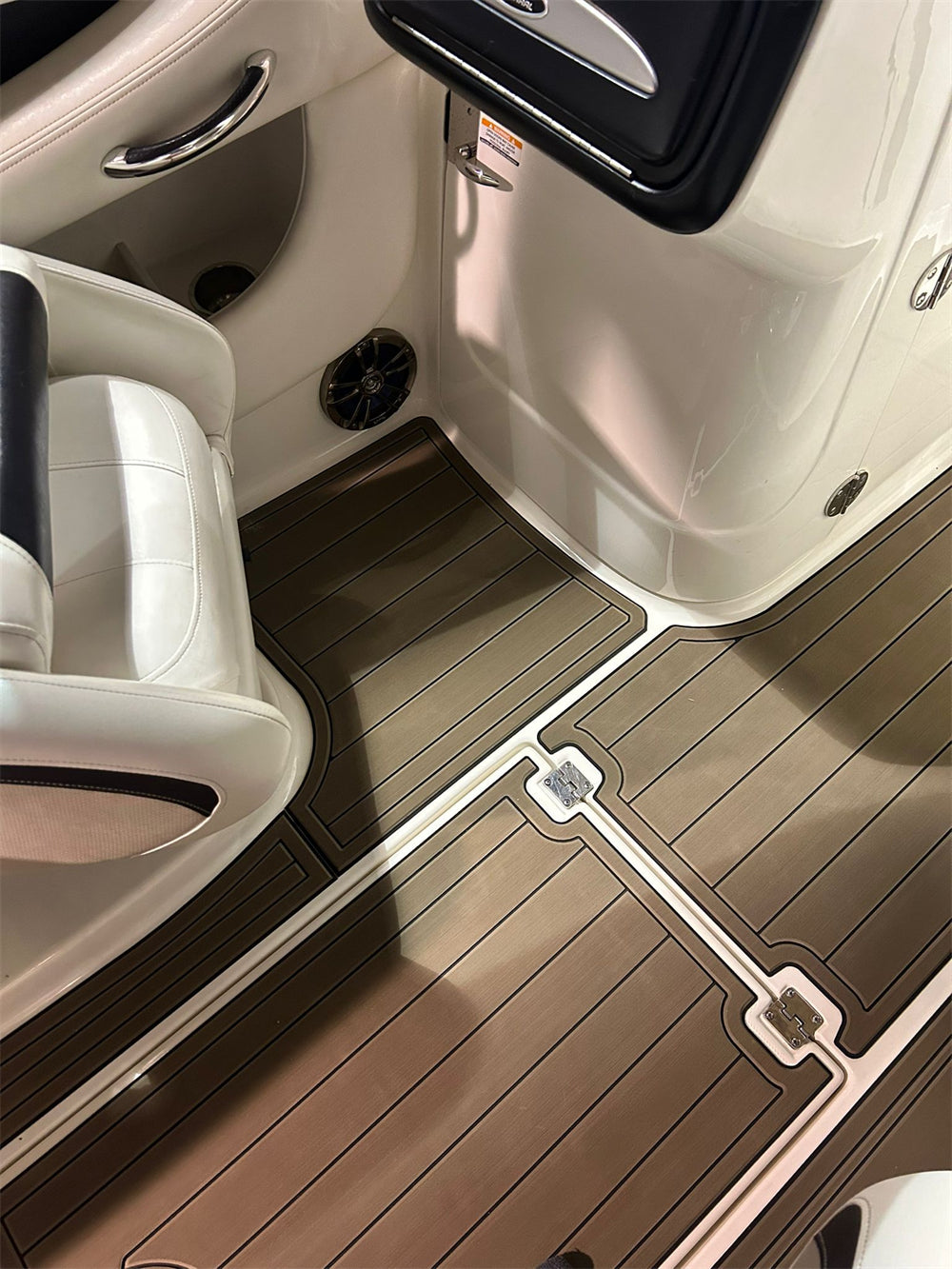 2008 Chaparral 256 SSX Swim Platform Cockpit Pad Boat EVA Teak Deck Floor Pad Mat SeaDek MarineMat Style Self Adhesive