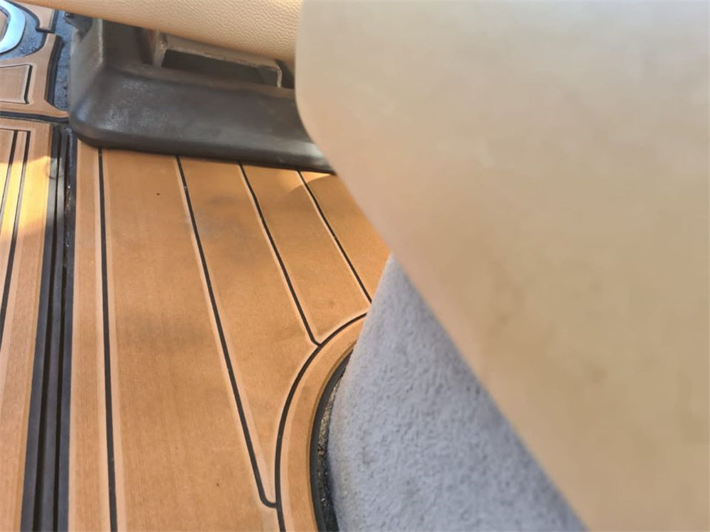 2004 Malibu 21 VLS Swim Platform Cockpit Pad Boat EVA Foam Teak Deck Floor Mat