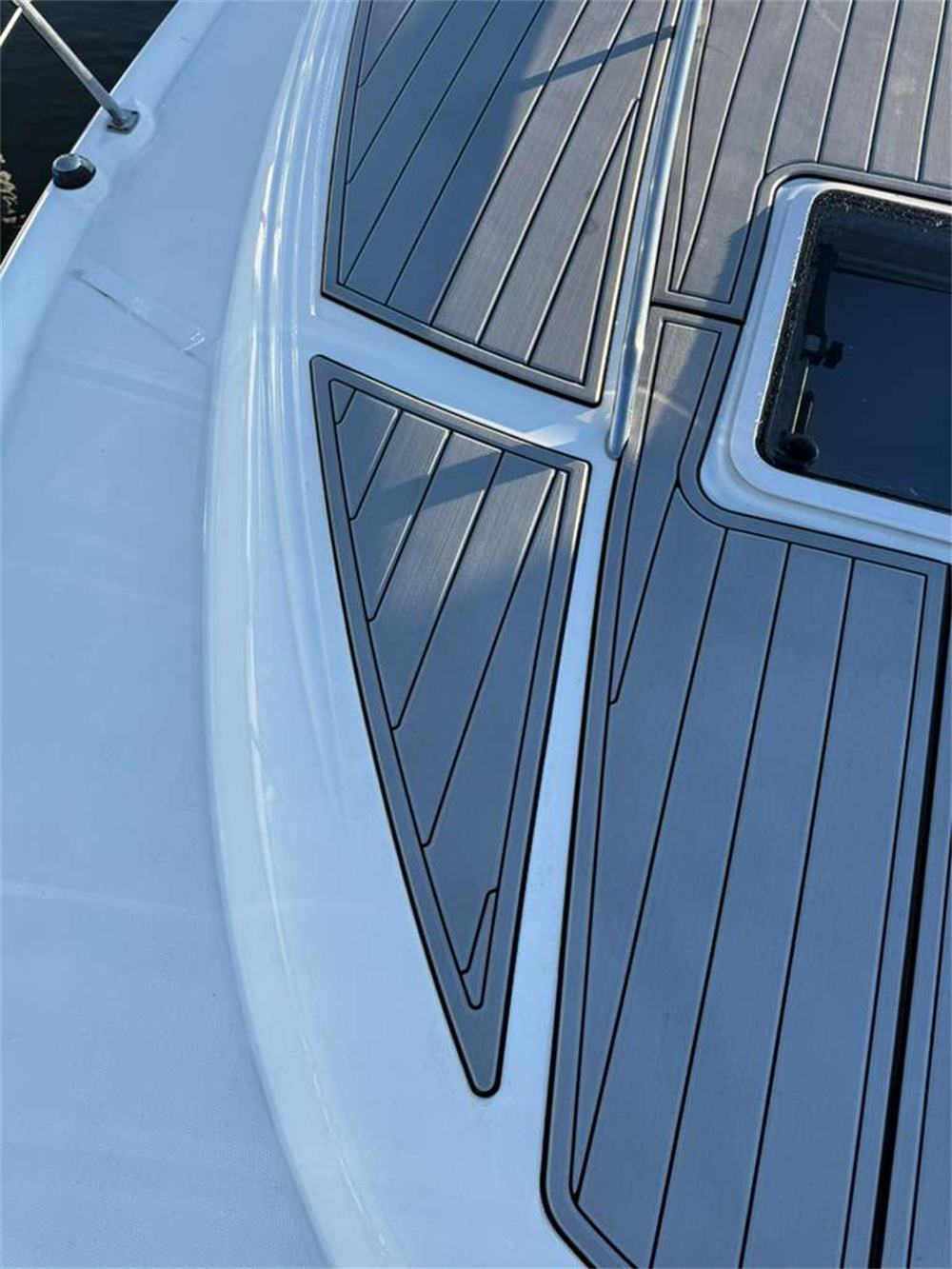 2002-2006 Sea Ray Sundancer 360 Bow Pad Boat EVA Foam Teak Deck Floor Mat SeaDek MarineMat Gatorstep Style Self Adhesive