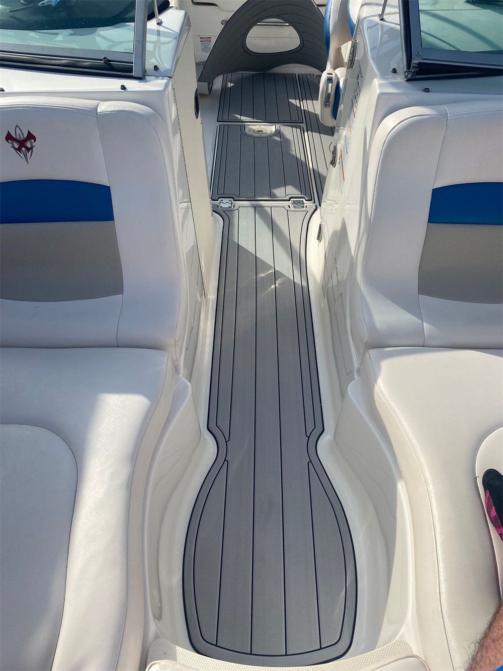 2013 Chaparral 224 Swim Platform Cockpit Pad Boat EVA Foam Teak Deck Floor Mat Seadek MarineMat Gatorstep Style Self Adhesive