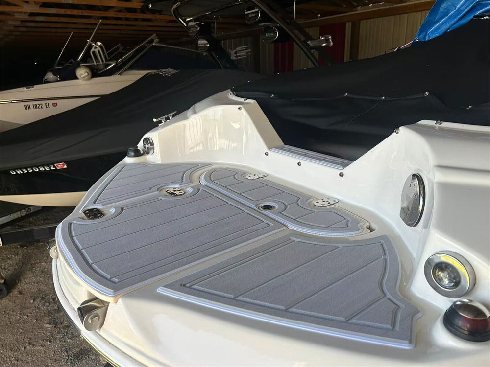 2008 Stingray 220 DR Swim Platform Bow Pad Boat EVA Foam Teak Deck Flooring Mat SeaDek MarineMat Gatorstep Style Self Adhesive
