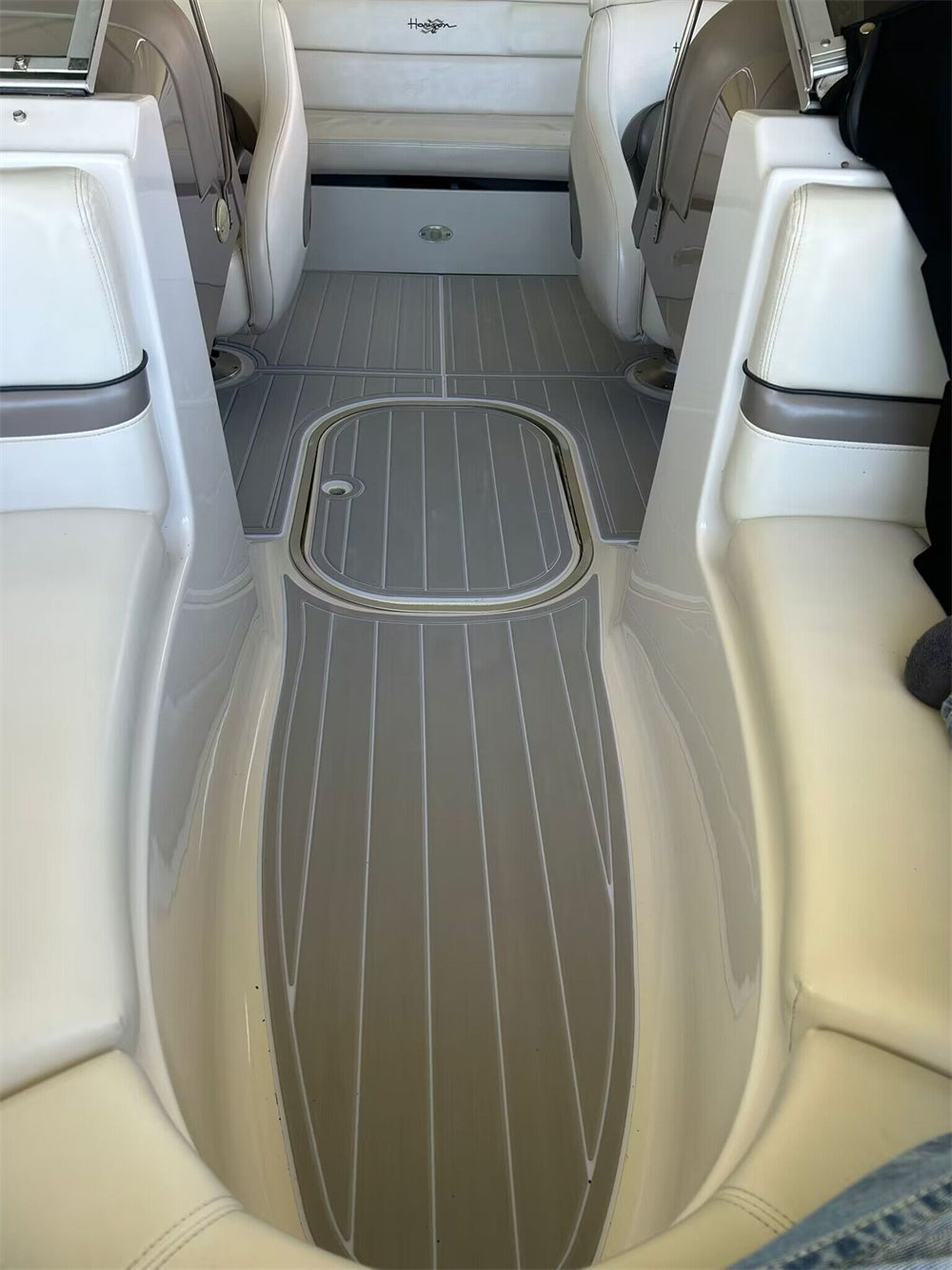 2003 Four Winns 200 Swim Platform Cockpit Bow Pad Boat EVA Teak Deck Floor Mat SeaDek MarineMat Gatorstep Style Self Adhesive