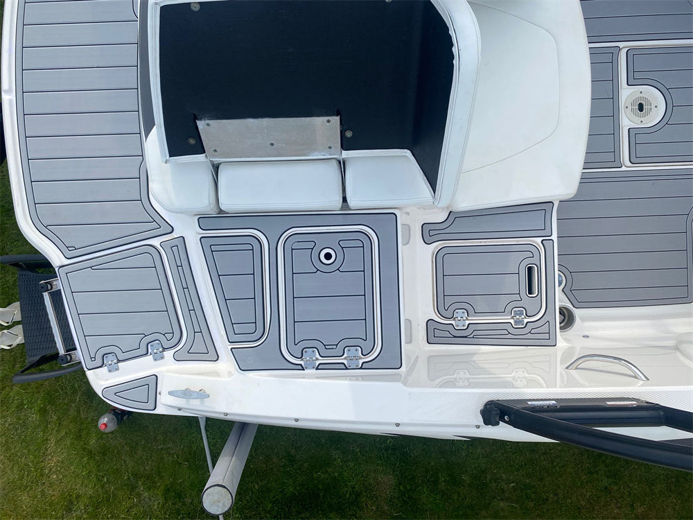 2015 Chaparral 19 H20 Swim Platform Cockpit Pad Boat EVATeak Deck Floor Mat SeaDek MarineMat Gatorstep Style Self Adhesive