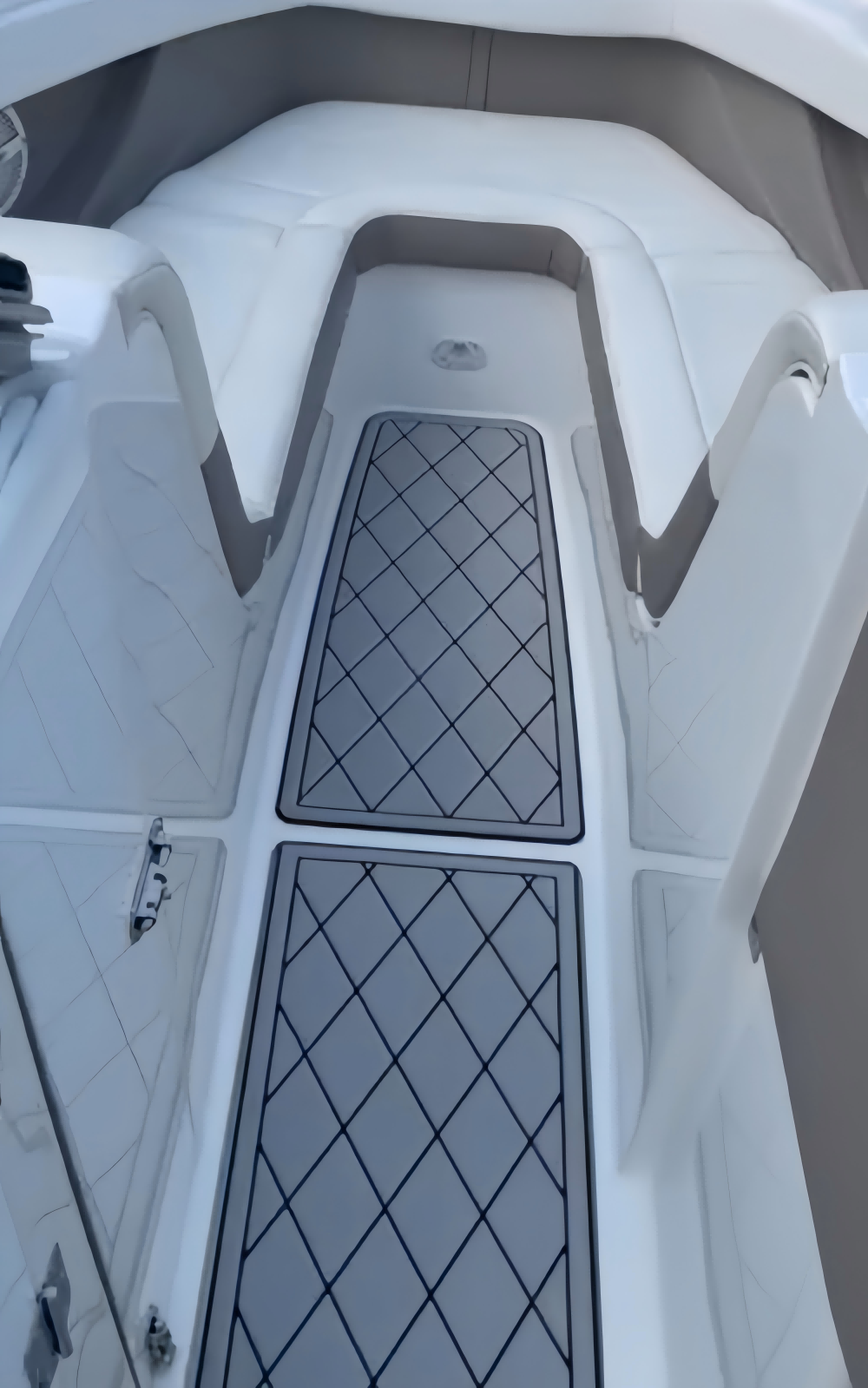 2004 Cobalt 240 Swim Platform Cockpit Pad Boat EVA Foam Faux Teak Deck Floor Mat Seadek MarineMat Gatorstep Style Self Adhesive