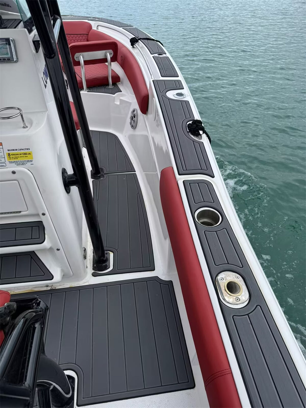 2019 Sea Fox Commander 226 Swim Platform Cockpit Pad Boat EVA Faom Fauex Teak Deck Floor Mat SeaDek MarineMat Style Self Adhesive