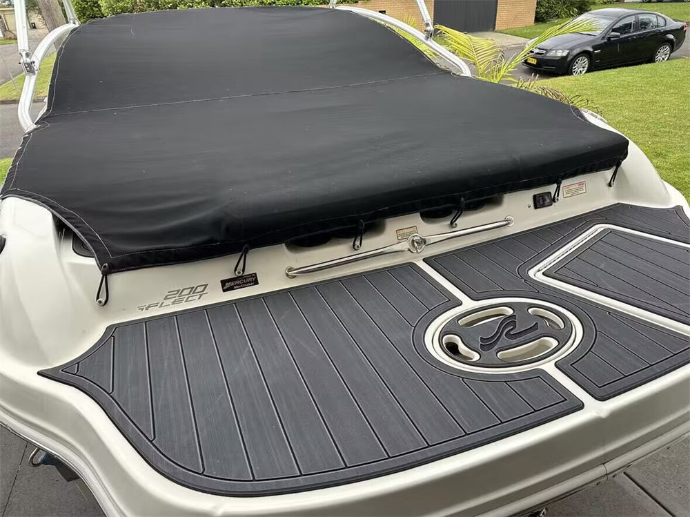 2005 Sea Ray 200 Select Swim Platform Cockpit Pad Boat EVA Teak Deck Floor Mat Seadek MarineMat Gatorstep Style Self Adhesive