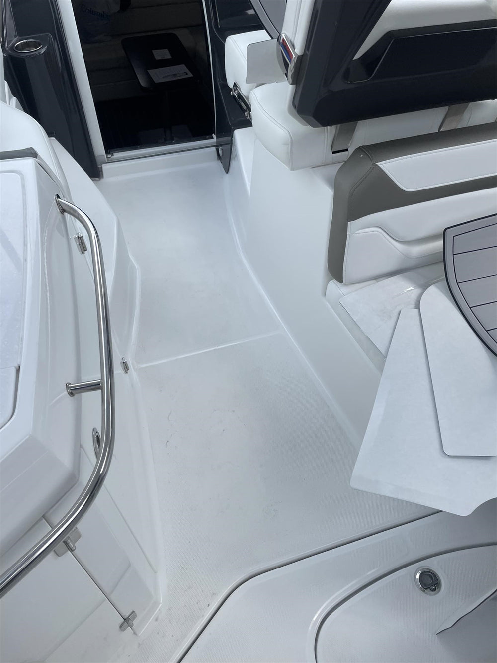 2015 Monterey 355 SSY Swim Platform Cockpit Pad Boat EVA Foam Teak Deck Flooring Mat SeaDek MarineMat Style Self Adhesive