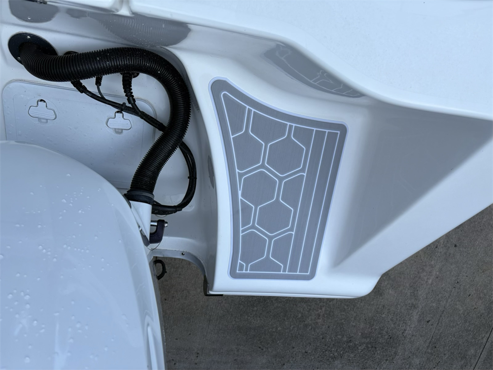 2016 Tidewater 280CC Swim Platform Cockpit Boat EVA Teak Floor Mat Seadek MarineMat Style Self Adhesive