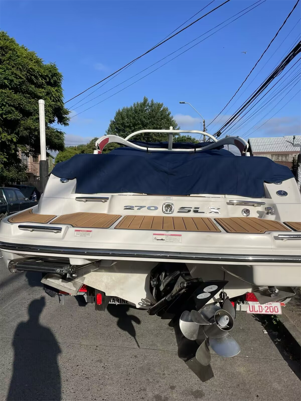 2010 Sea Ray 270 SLX Swim Platform Cockpit Pad Boat EVA Foam Teak Floor Mat Seadek MarineMat Gatorstep Style Self Adhesive