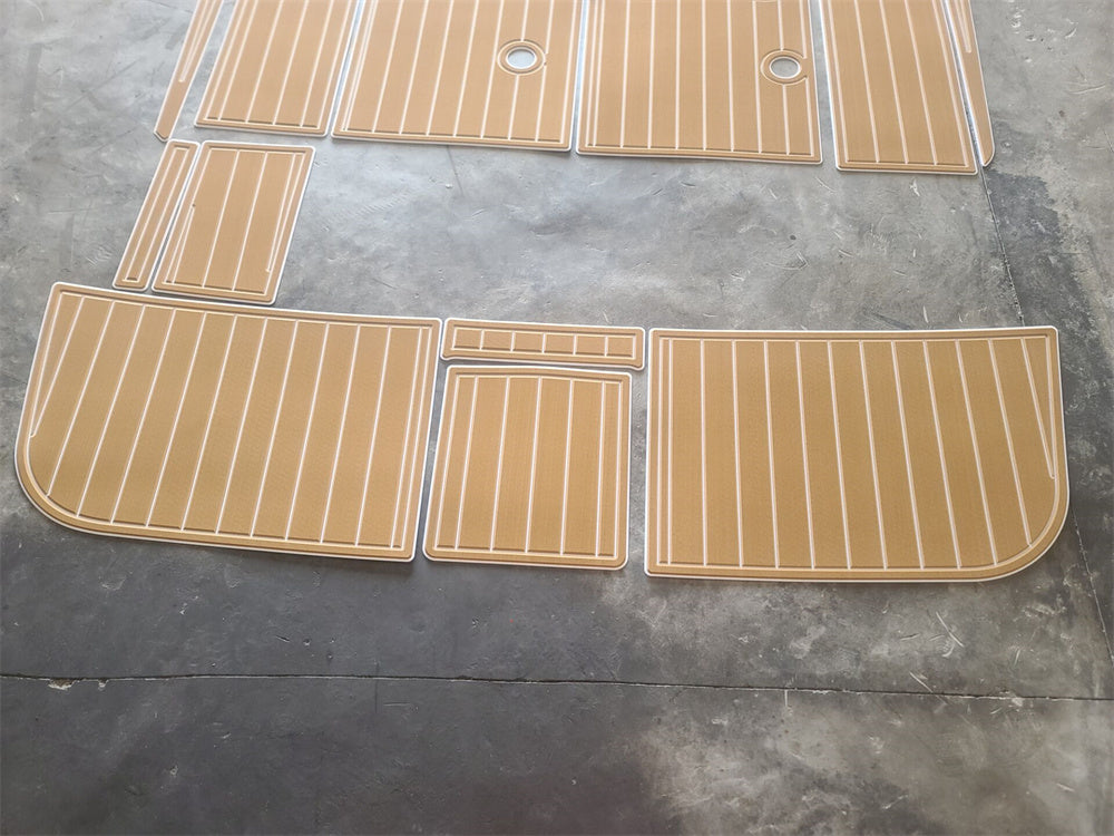 1999-2000 Sea Ray Sundancer 290 Swim Platform Cockpit Pad Boat EVA Teak Floor SeaDek MarineMat Style Self Adhesive