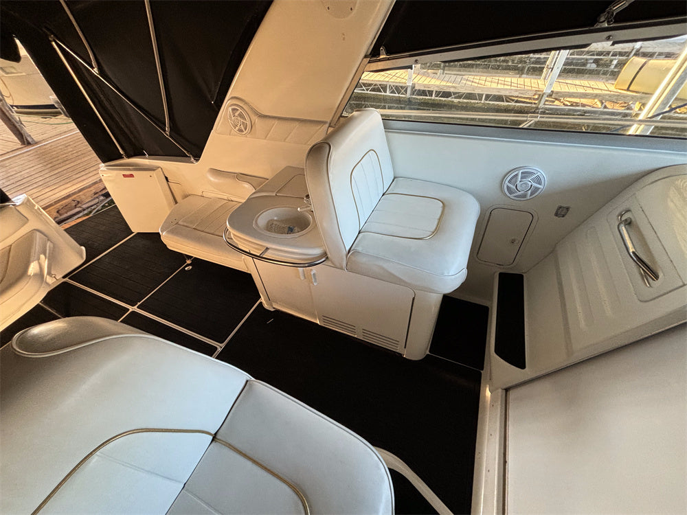 1994-1999 Sea Ray Sundancer 370 Swim Platform Cockpit Pad Boat EVA Foam Faux Teak Floor SeaDek MarineMat Gatorstep Style Self Adhesive