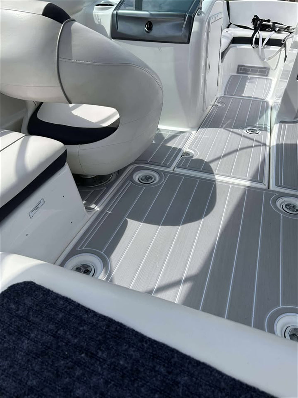 2012-2018 Yamaha SX 190 Swim Platform Cockpit PadBoat EVA Foam Faux Teak Deck Floor Mat SeaDek MarineMat Gatorstep Style Self Adhesive