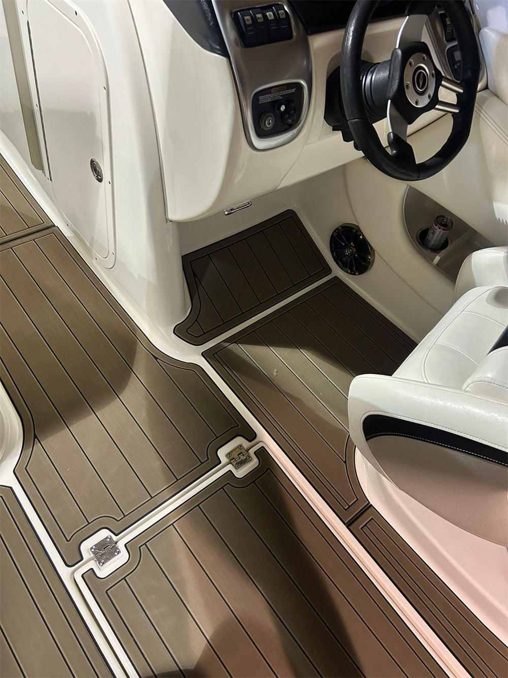 2008 Chaparral 256 SSX Swim Platform Cockpit Pad Boat EVA Teak Deck Floor Pad Mat SeaDek MarineMat Style Self Adhesive