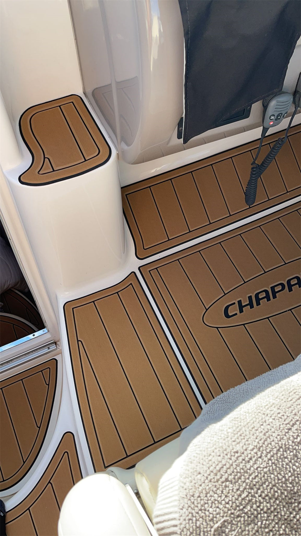 2005 Chaparral Signature 290 Swim Platform Cockpit Boat EVA Teak Floor Pad Mat SeaDek MarineMat Gatorstep Style Self Adhesive