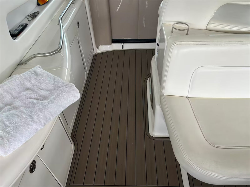 2001 Sea Ray Sundancer 460 Swim Platform Cockpit Pad Boat EVA Teak Flooring Mat