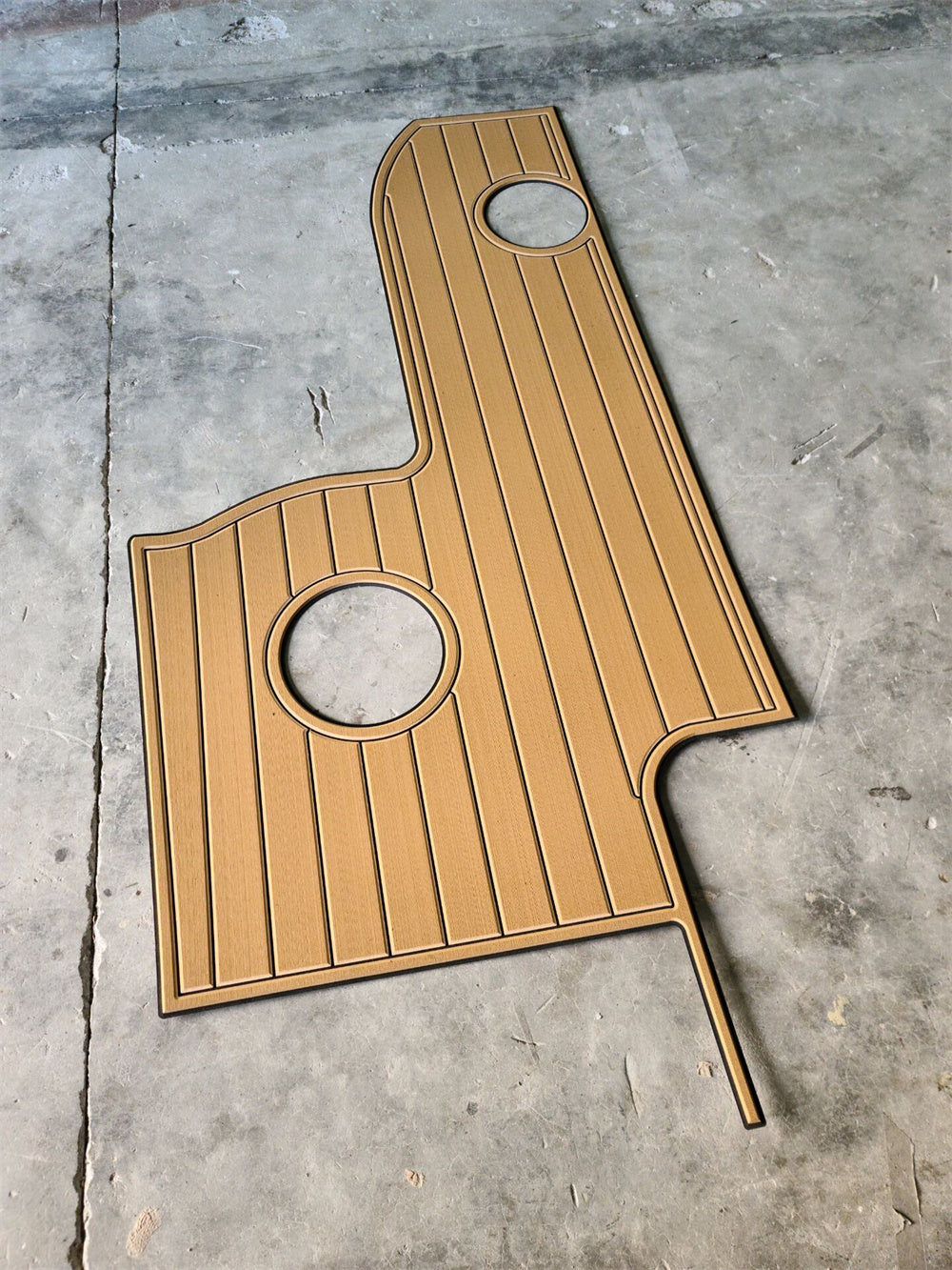 2013 Rinker 246 BR Swim Platform Cockpit Pad Boat EVA Foam Teak Deck Floor Mat SeaDek MarineMat Style Self Adhesive