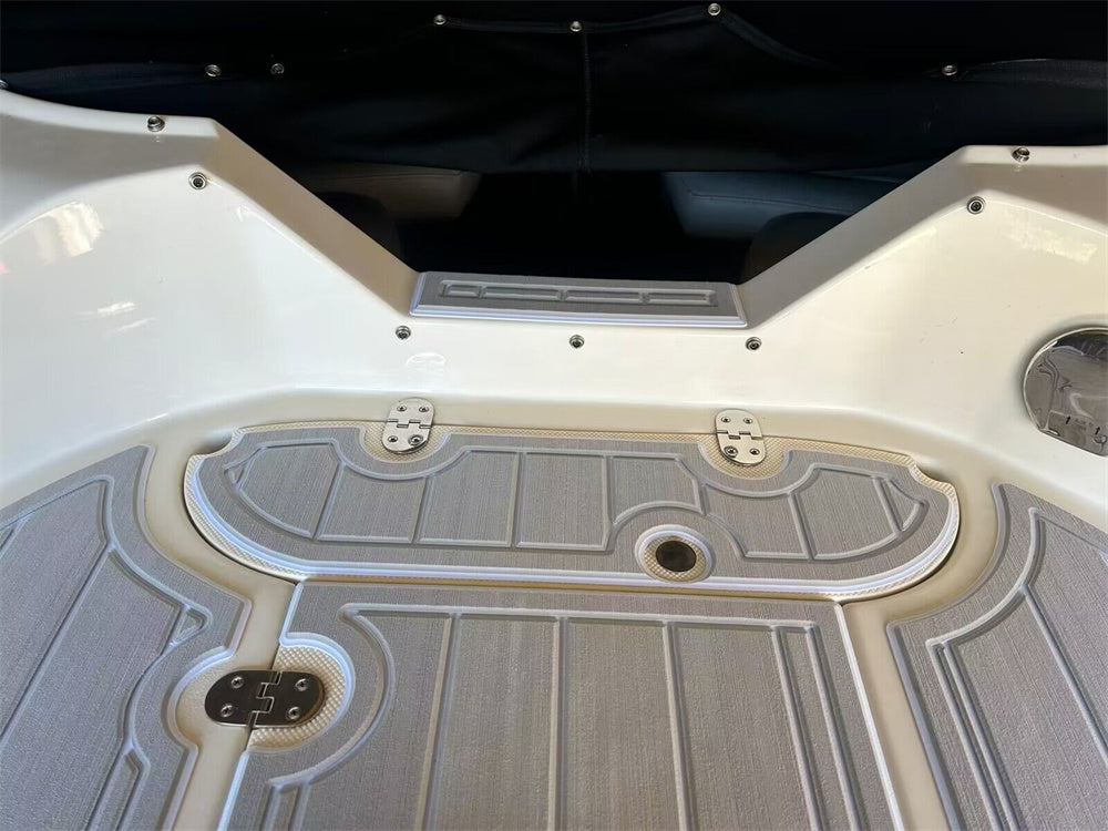 2008 Stingray 220 DR Swim Platform Bow Pad Boat EVA Foam Teak Deck Flooring Mat SeaDek MarineMat Gatorstep Style Self Adhesive