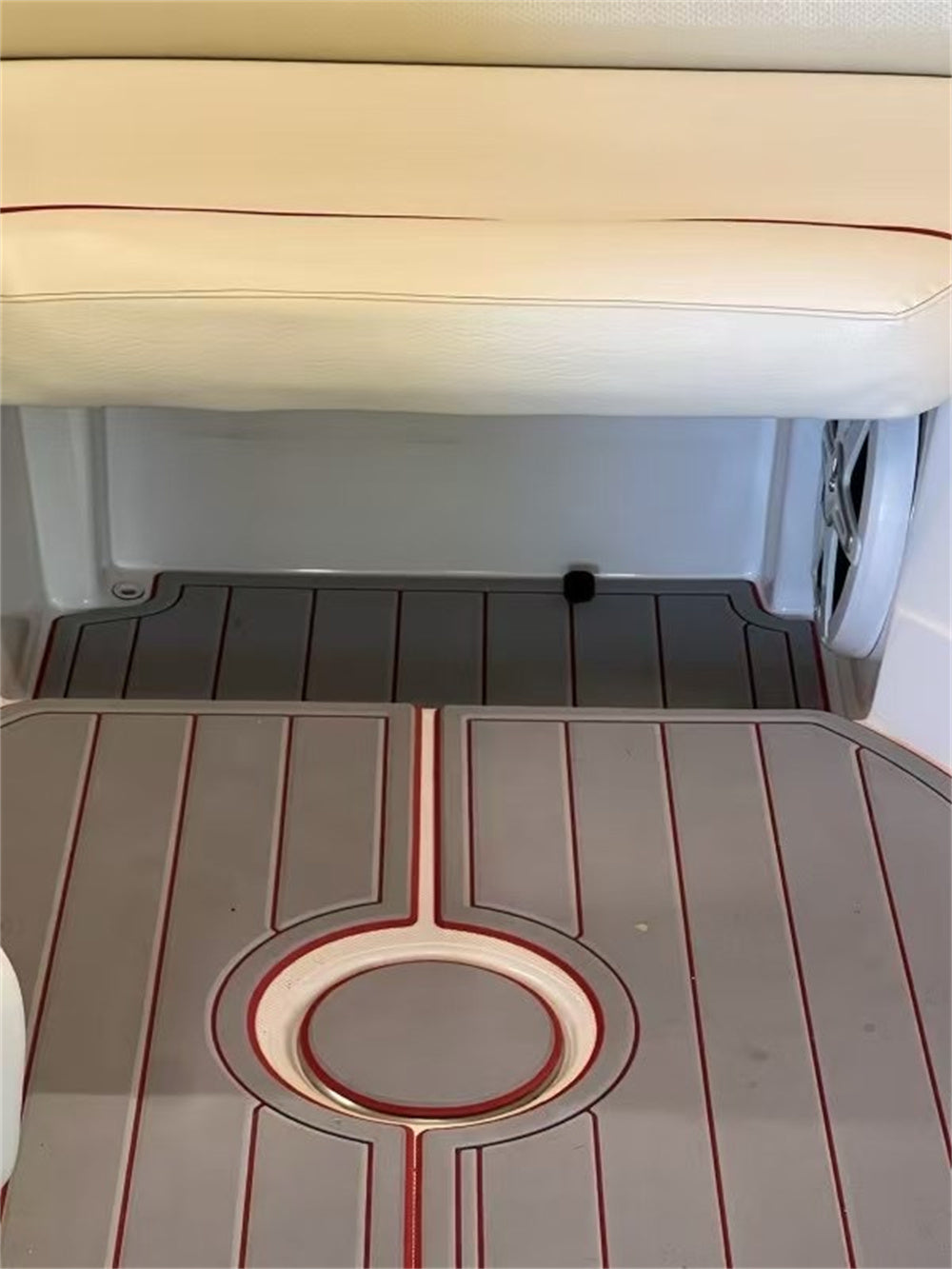 2006 Rinker Captiva 226 Swim Platform Cockpit Pad Boat EVA Foam Teak Floor Mat SeaDek MarineMat Gatorstep Style Self Adhesive