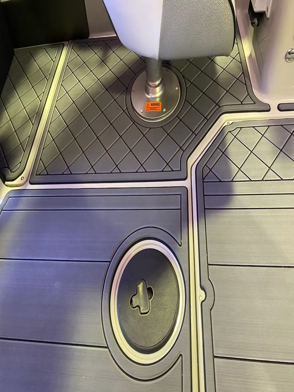 2016-2018 Moomba Mojo Swim Step Platform Cockpit Mat Boat EVA Teak Deck Floor Pad Flooring SeaDek MarineMat Style Self Adhesive