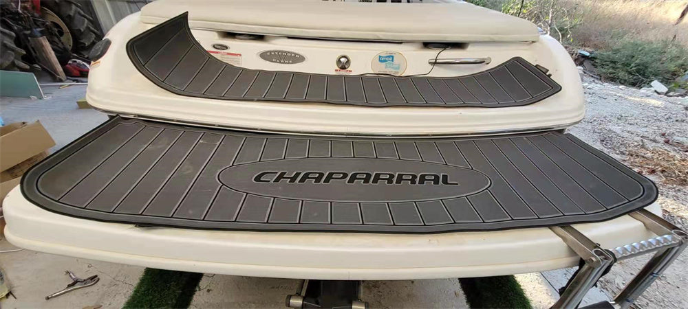2005 Chaparral 180 SSI Swim Platform Step Boat EVA Foam Teak Deck Floor Pad Mat SeaDek MarineMat Gatorstep Style Self Adhesive