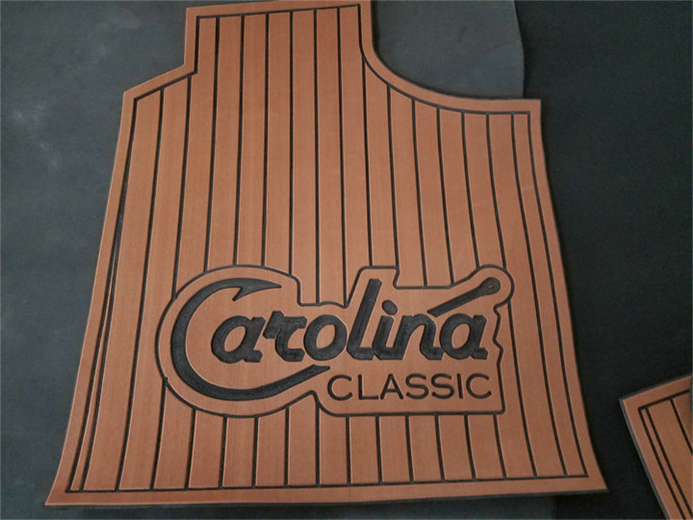 2000 Carolina Classic 25 Cockpit Pad Boat EVA Faux Foam Teak Deck Floor Mat SeaDek MarineMat Gatorstep Style Self Adhesive