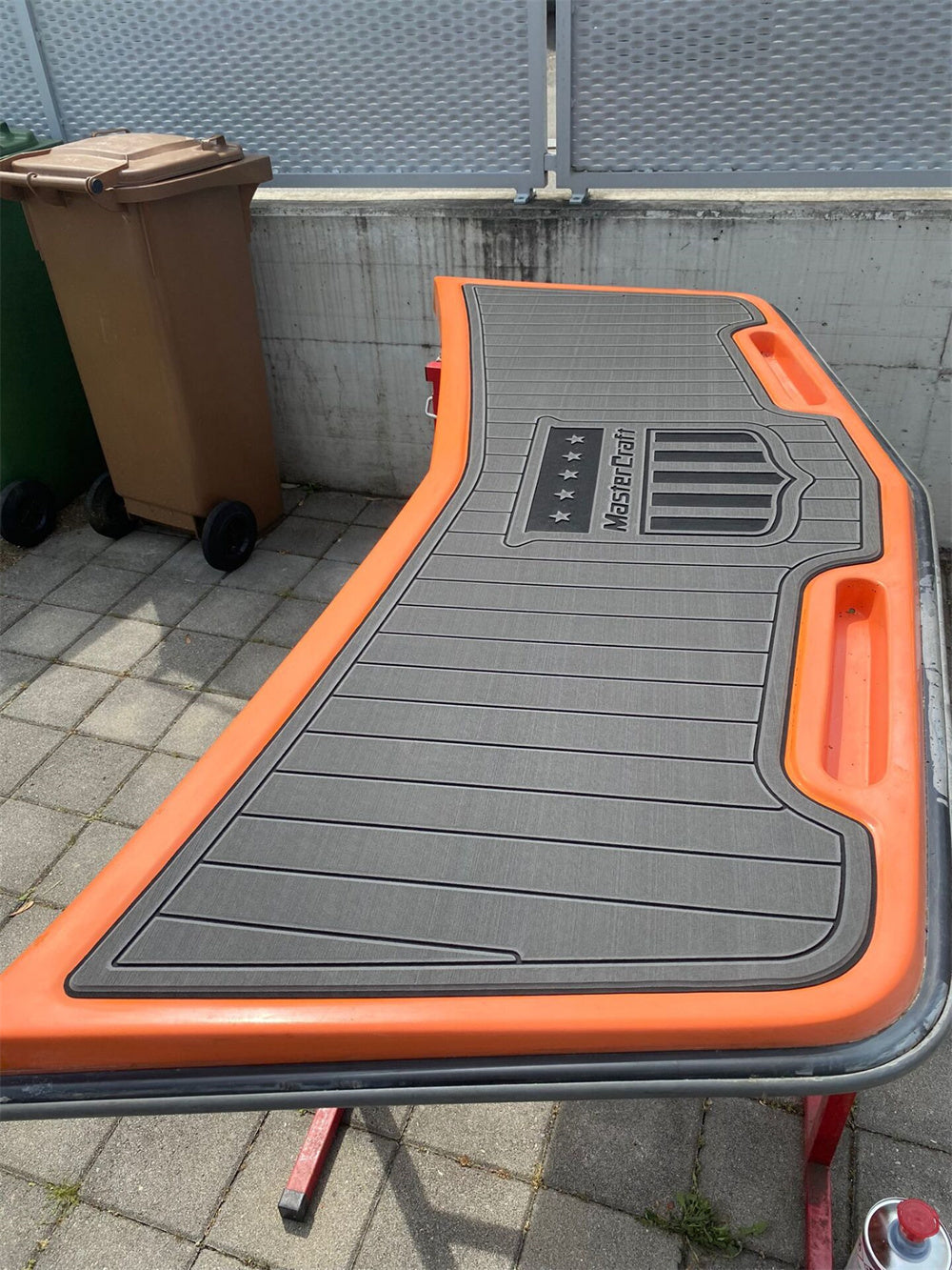 1999 Mastercraft 205V Cockpit Pad Boat EVA Foam Faux Teak Deck Floor Mat Seadek Marine Mat Gatorstep Style Self Adhesive
