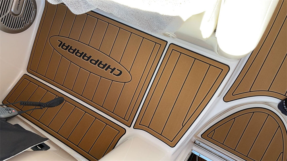 2005 Chaparral Signature 290 Swim Platform Cockpit Boat EVA Teak Floor Pad Mat SeaDek MarineMat Gatorstep Style Self Adhesive