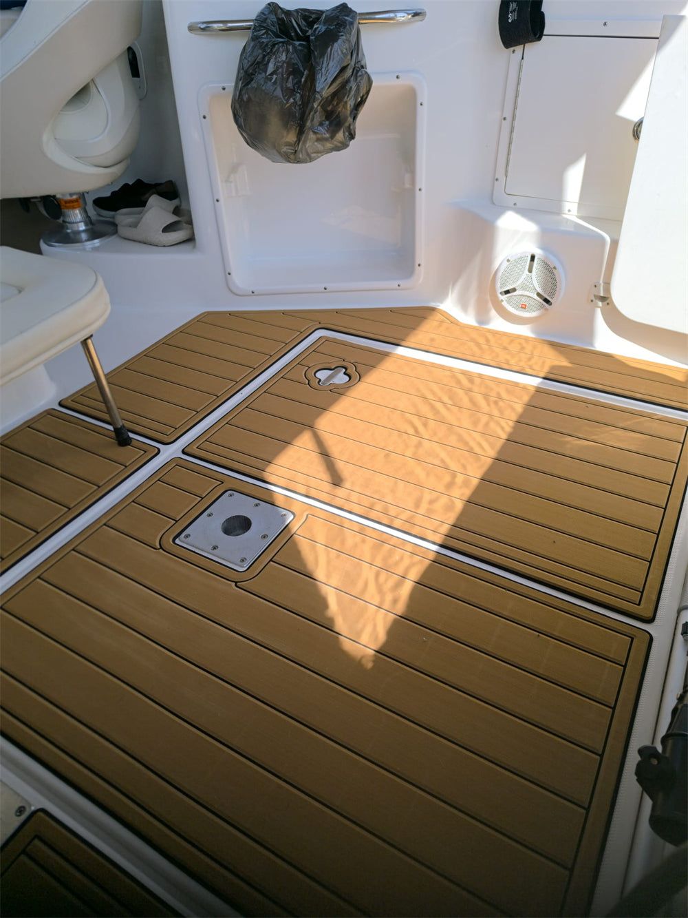 2004 Chaparral 260 Signature Swim Platform Cockpit Bow Boat EVA Teak Floor Pad SeaDek MarineMat Gatorstep Style Self Adhesive