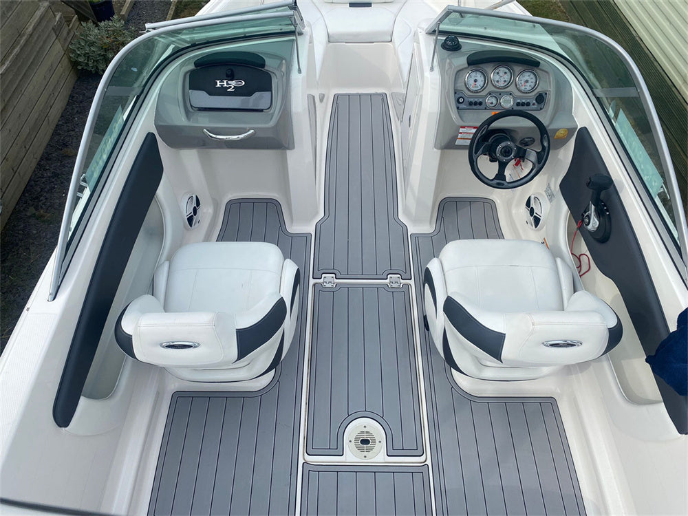 2015 Chaparral 19 H20 Swim Platform Cockpit Pad Boat EVATeak Deck Floor Mat SeaDek MarineMat Gatorstep Style Self Adhesive