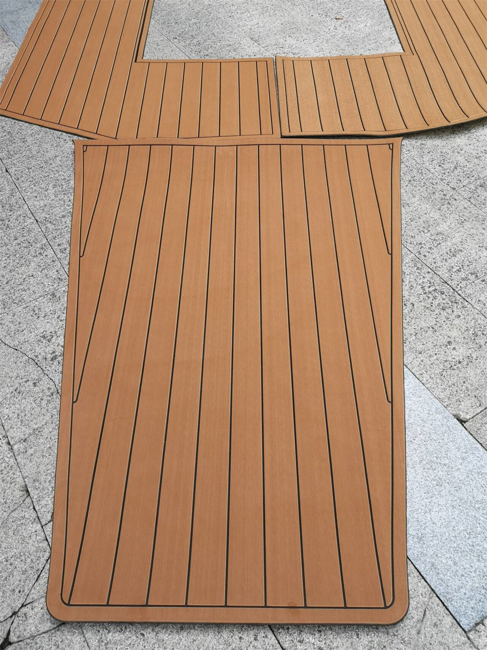 2015-2018 Triton 35 Cockpit Pad Boat EVA Teak Deck Floor Mat SeaDek MarineMat Gatorstep Style Self Adhesive