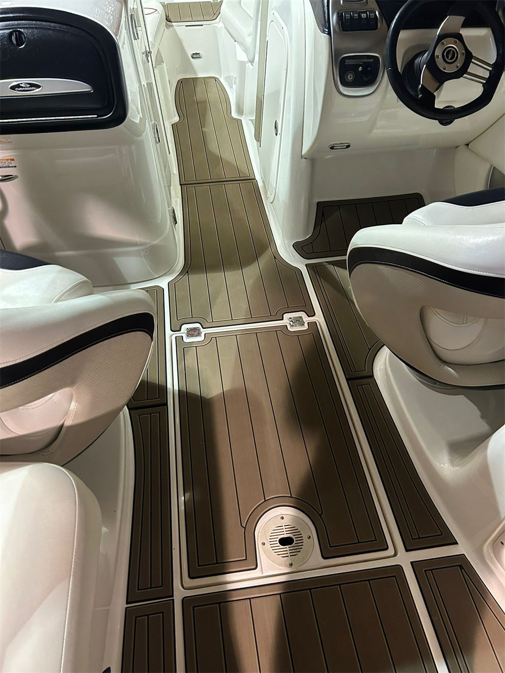 2008 Chaparral 256 SSX Swim Platform Cockpit Pad Boat EVA Teak Deck Floor Pad Mat SeaDek MarineMat Style Self Adhesive