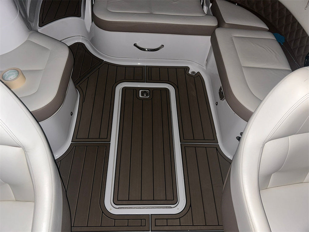 2012 Cobalt 243 Swim Platform Cockpit Bow Pad Boat EVA Foam Teak Deck Floor Mat