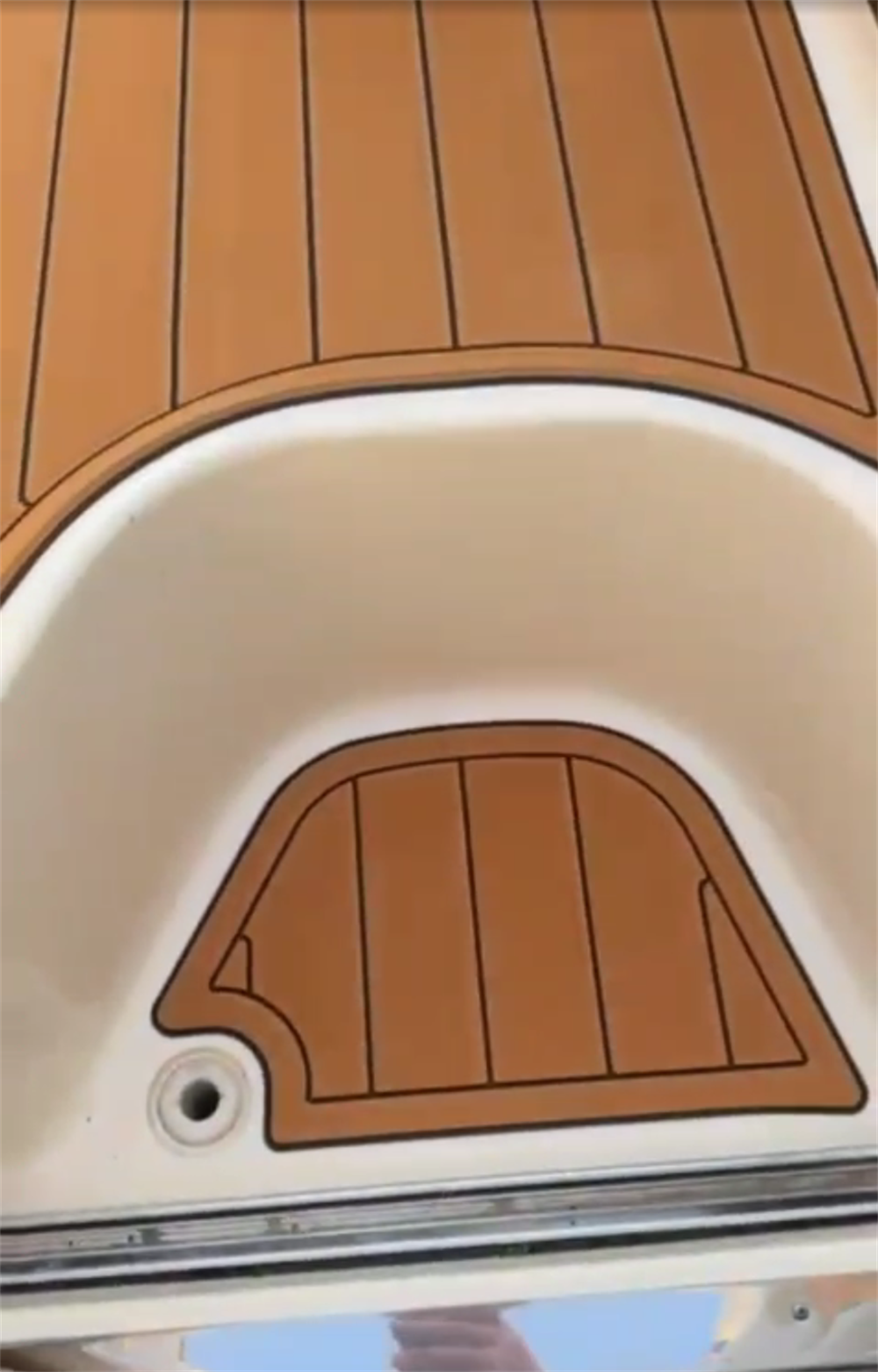 1999-2004 Sea Ray 260 Sundancer Swim Platform Cockpit Pad Boat EVA Floor Mat SeaDek MarineMat Style Self Adhesive