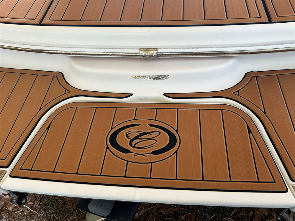 2014 Cobalt 200 Swim Platform Cockpit Pad Boat EVA Foam Teak Deck Flooring Mat SeaDek MarineMat Gatorstep Style Self Adhesive