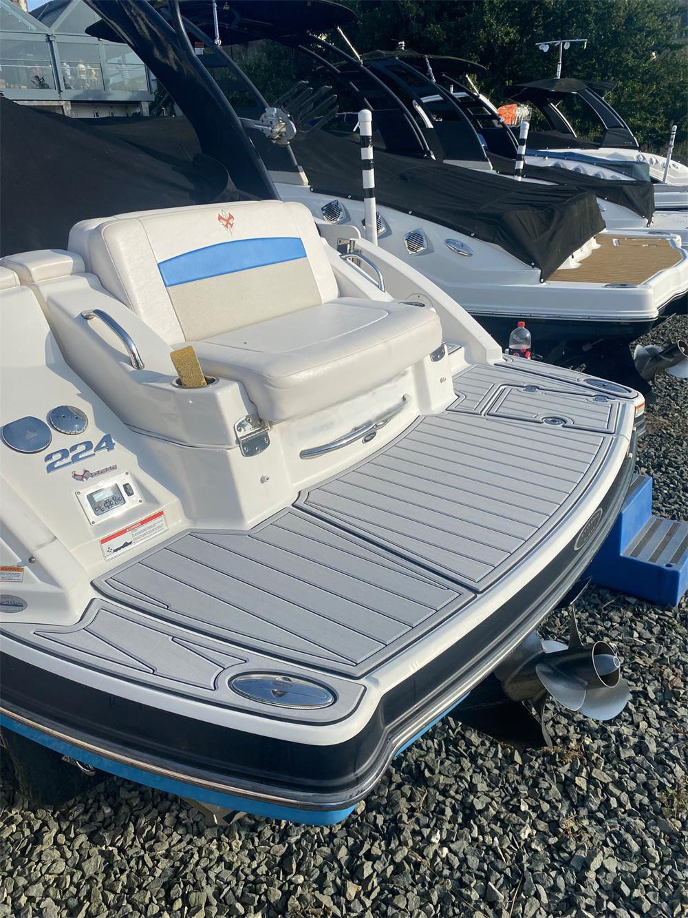 2013 Chaparral 224 Swim Platform Cockpit Pad Boat EVA Foam Teak Deck Floor Mat Seadek MarineMat Gatorstep Style Self Adhesive