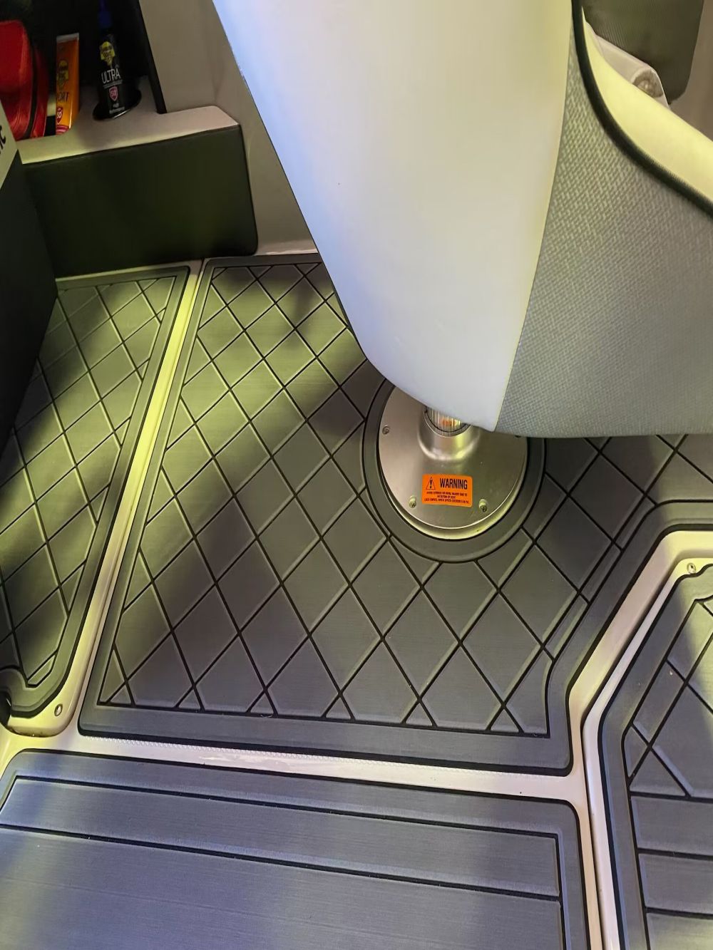 2016-2018 Moomba Mojo Swim Step Platform Cockpit Mat Boat EVA Teak Deck Floor Pad Flooring SeaDek MarineMat Style Self Adhesive