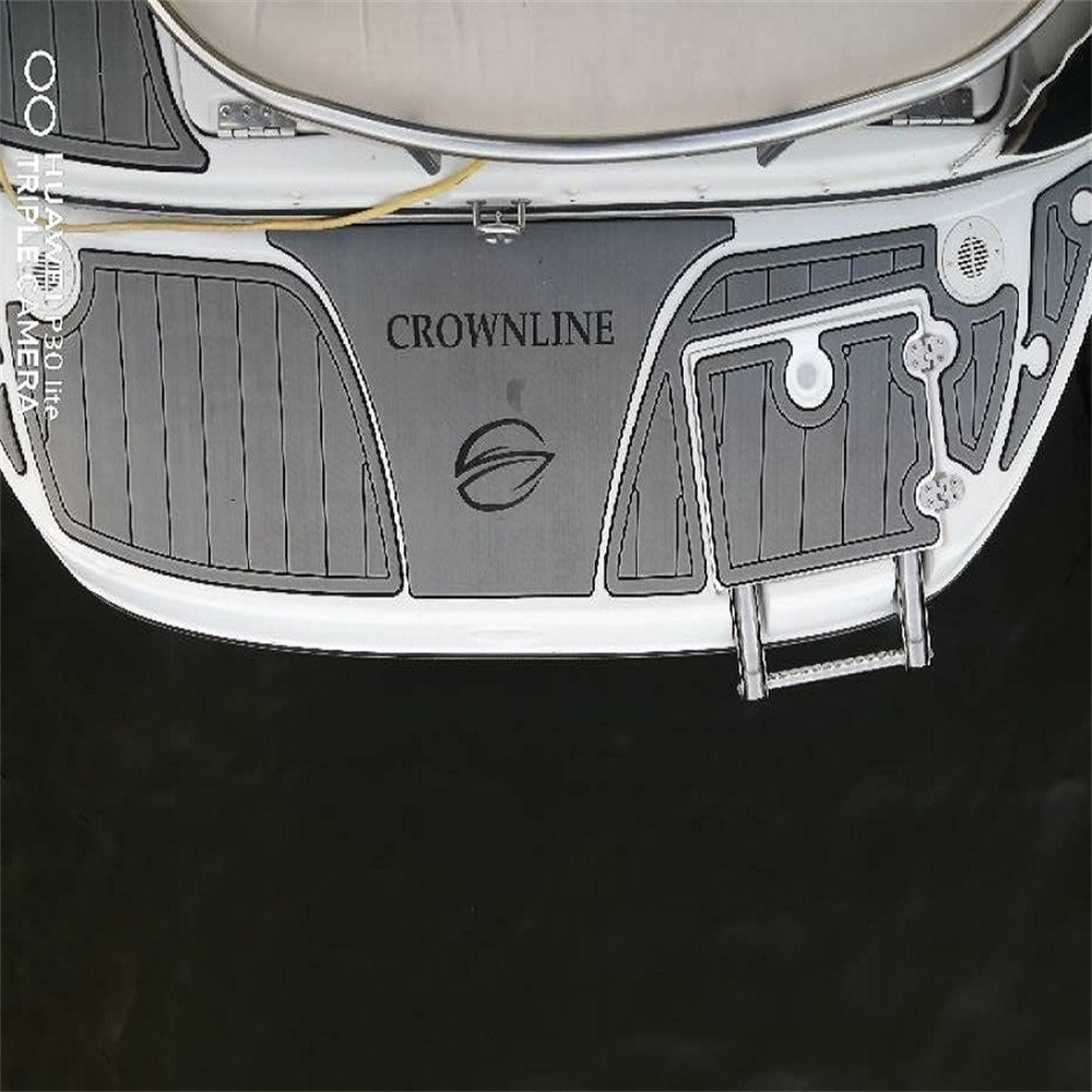 2004 Crownline 202 BR Swim Platform Cockpit Boat EVA Foam Teak Floor Pad Mat SeaDek MarineMat Gatorstep Style Self Adhesive