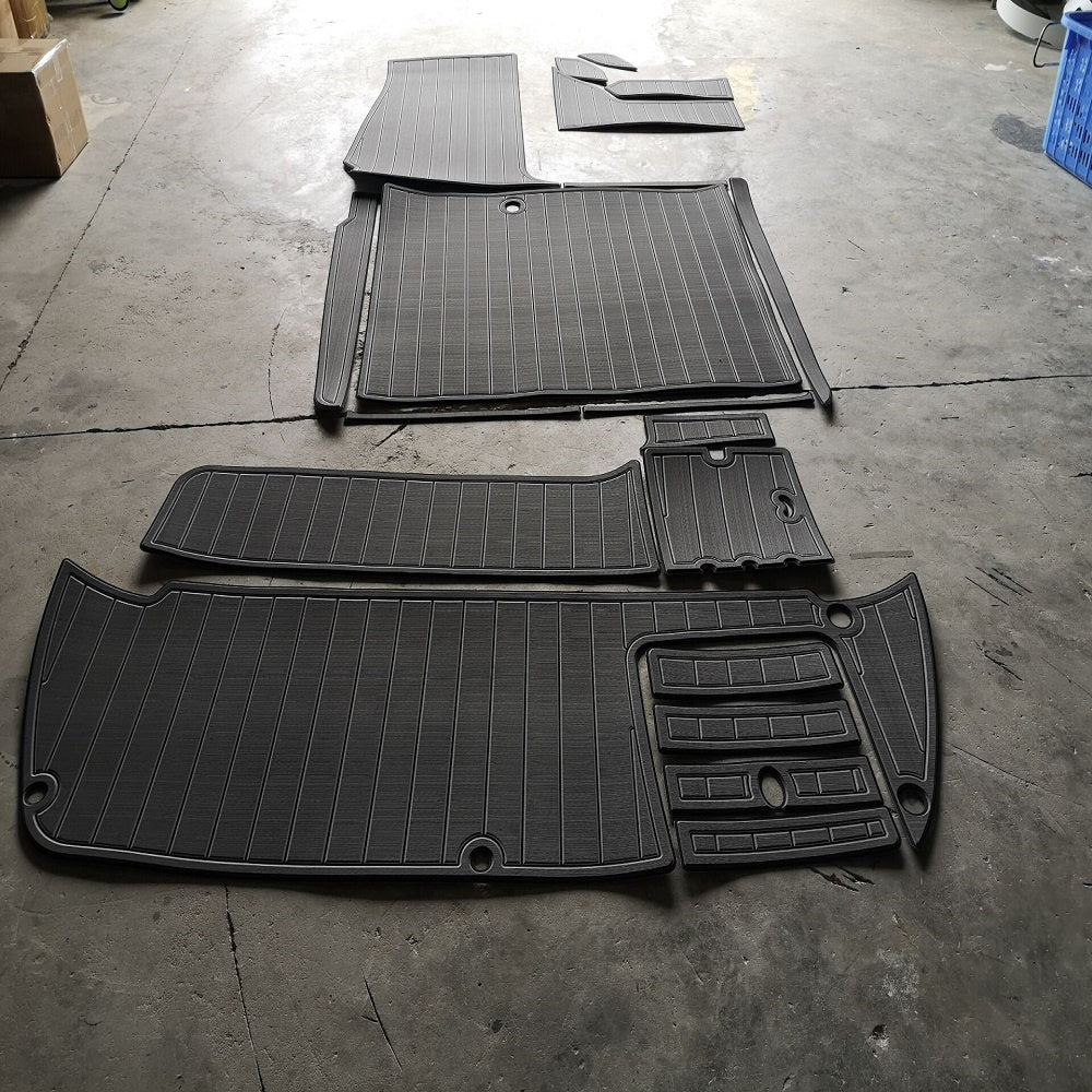 2006 Crownline 190LS Swim Platform Cockpit Boat EVA Foam Teak Deck Floor Pad Mat