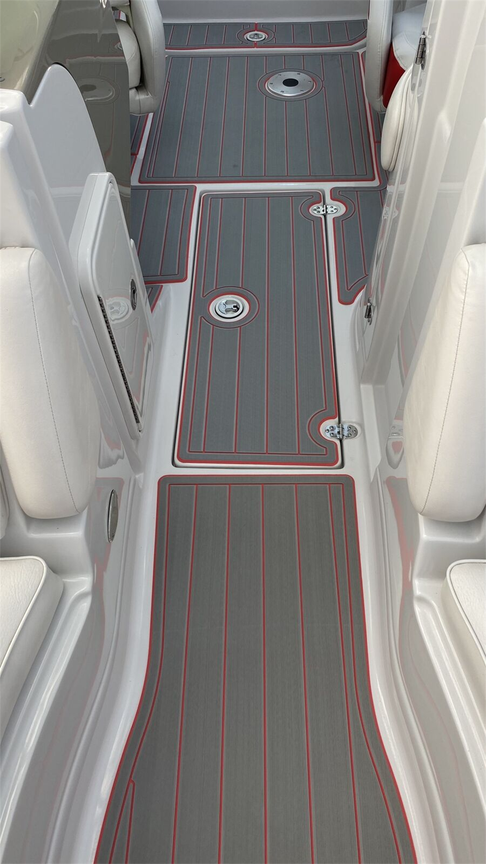 2007 Crownline 220EX Swim Platform Cockpit Boat EVA Foam Teak Deck Floor Pad Mat SeaDek MarineMat Gatorstep Style Self Adhesive