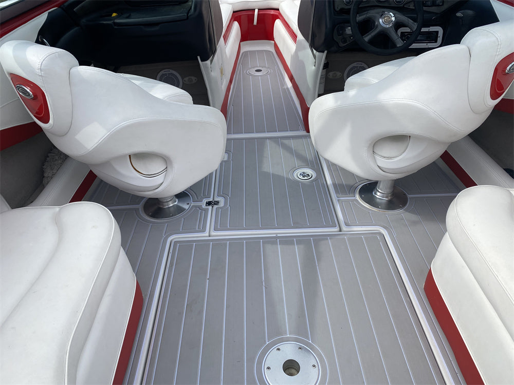 2004 Crownline 202 BR Swim Platform Cockpit Boat EVA Foam Teak Floor Pad Mat SeaDek MarineMat Gatorstep Style Self Adhesive