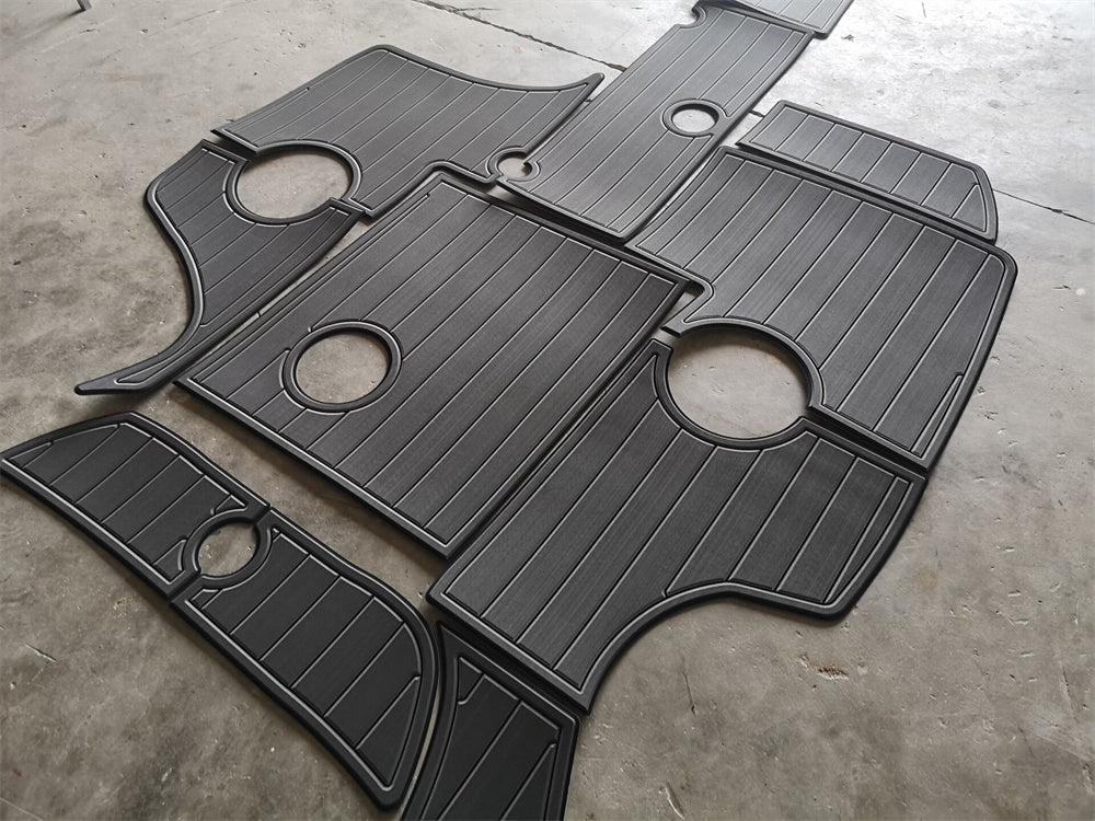 2007 Crownline 220EX Swim Platform Cockpit Boat EVA Foam Teak Deck Floor Pad Mat SeaDek MarineMat Gatorstep Style Self Adhesive