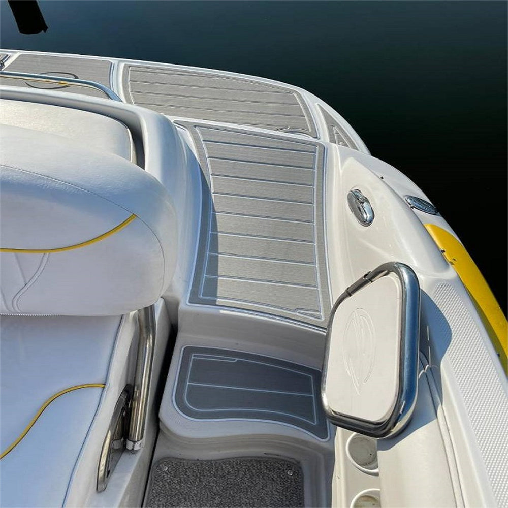 2004 Crownline 202 BR Swim Platform Cockpit Boat EVA Foam Teak Floor Pad Mat SeaDek MarineMat Gatorstep Style Self Adhesive
