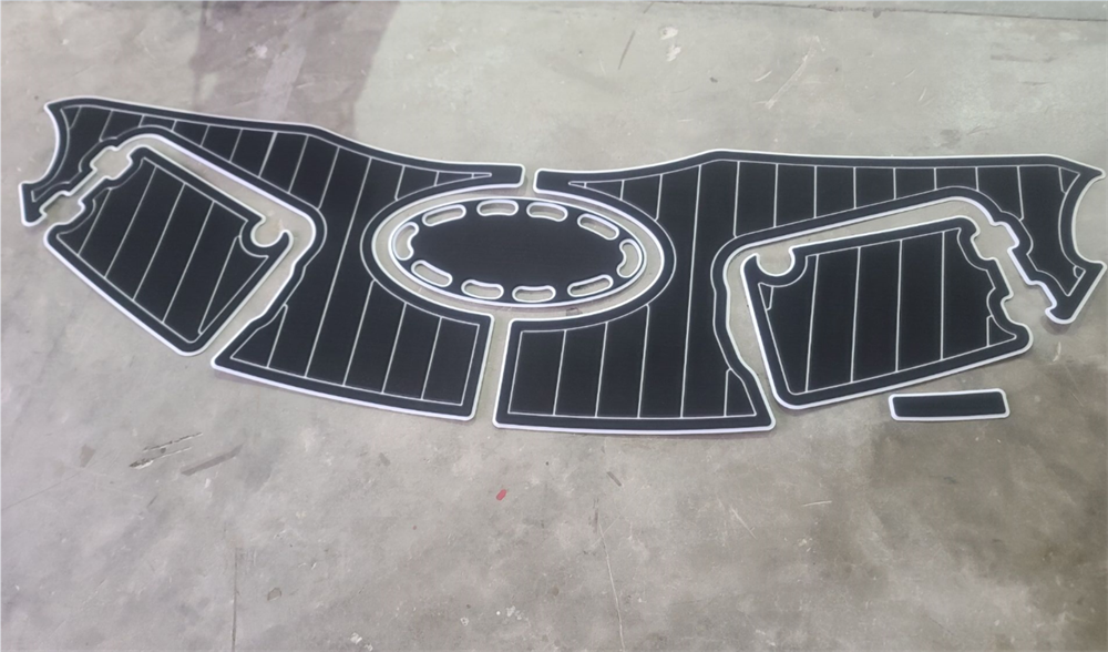 2007 Chaparral 256 SSI Swim Platform Cockpit Boat EVA Foam Teak Deck Floor Pad