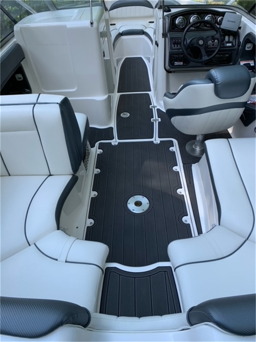 2007-2009 Yamaha AR SX 230 Swim Platform Cockpit Mat Boat EVA Teak Deck Floor Pad SeaDek MarineMat Style Self Adhesive