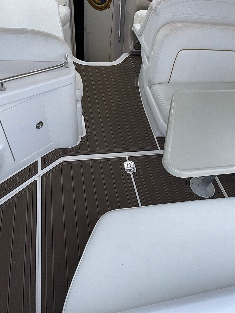 1997-2001 Sea Ray Sundancer 290 Swim Platform Cockpit Pad Boat EVA Teak Floor SeaDek MarineMat Style Self Adhesive