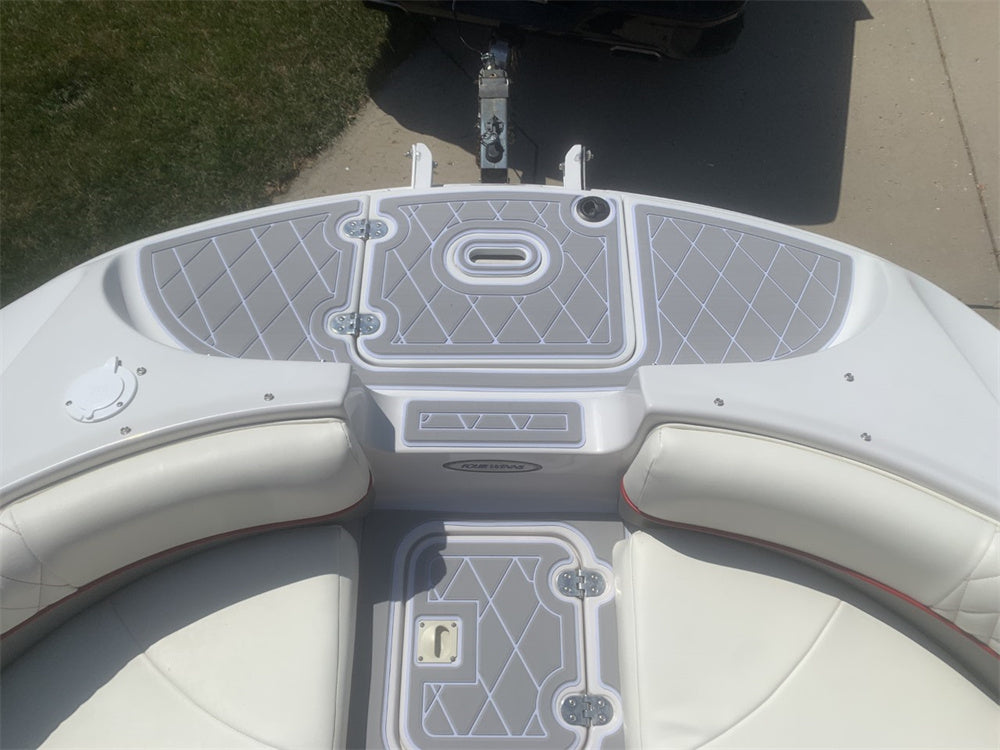 2004 Four Winns 234 Funship Swim Platform Cockpit Boat EVA Foam Teak Floor Pad SeaDek MarineMat Gatorstep Style Self Adhesive