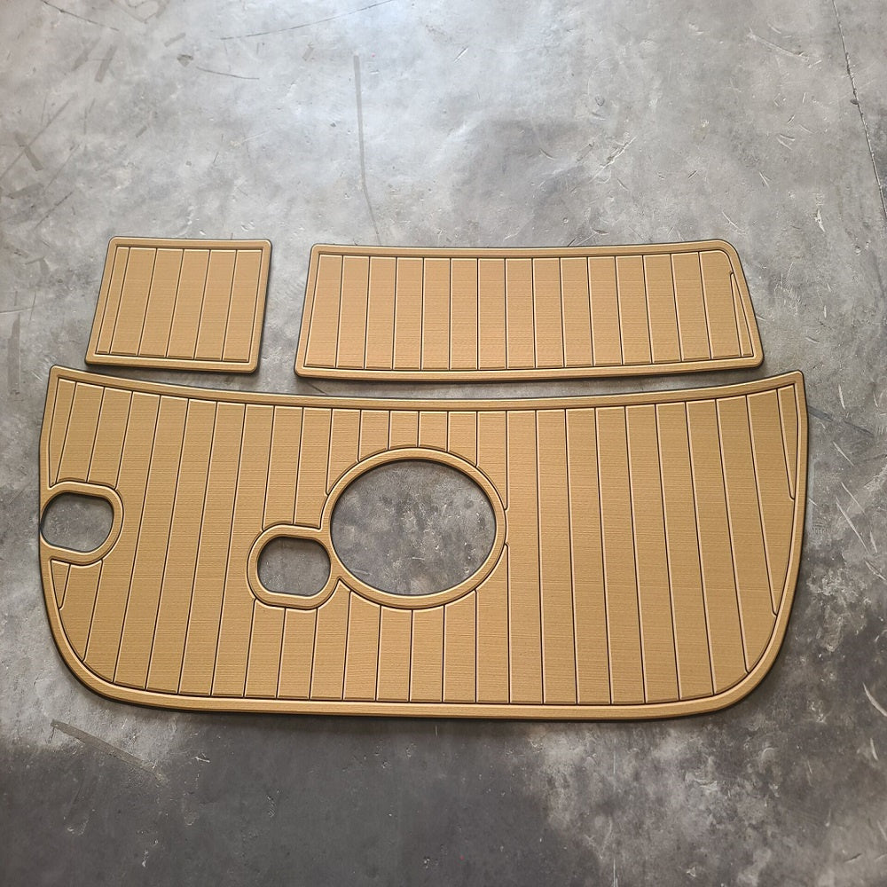 1998 Crownline 266 Swim Platform Boat EVA Faux Foam Teak Deck Deck Floor Pad Mat SeaDek MarineMat Gatorstep Style Self Adhesive