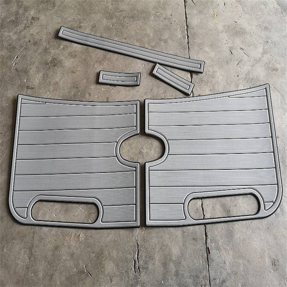 2007 MasterCraft X-STAR Swim Platform Pad Boat EVA Faux Foam Teak Deck Floor Mat SeaDek MarineMat Gatorstep Style Self Adhesive